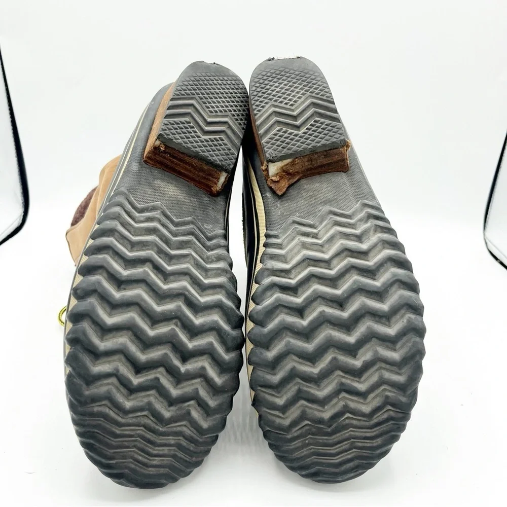 Sorel Slimpack Lace II Waterproof Boot Shoe Fleece Lining